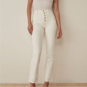 NWT Reformation Cynthia Straight Jeans